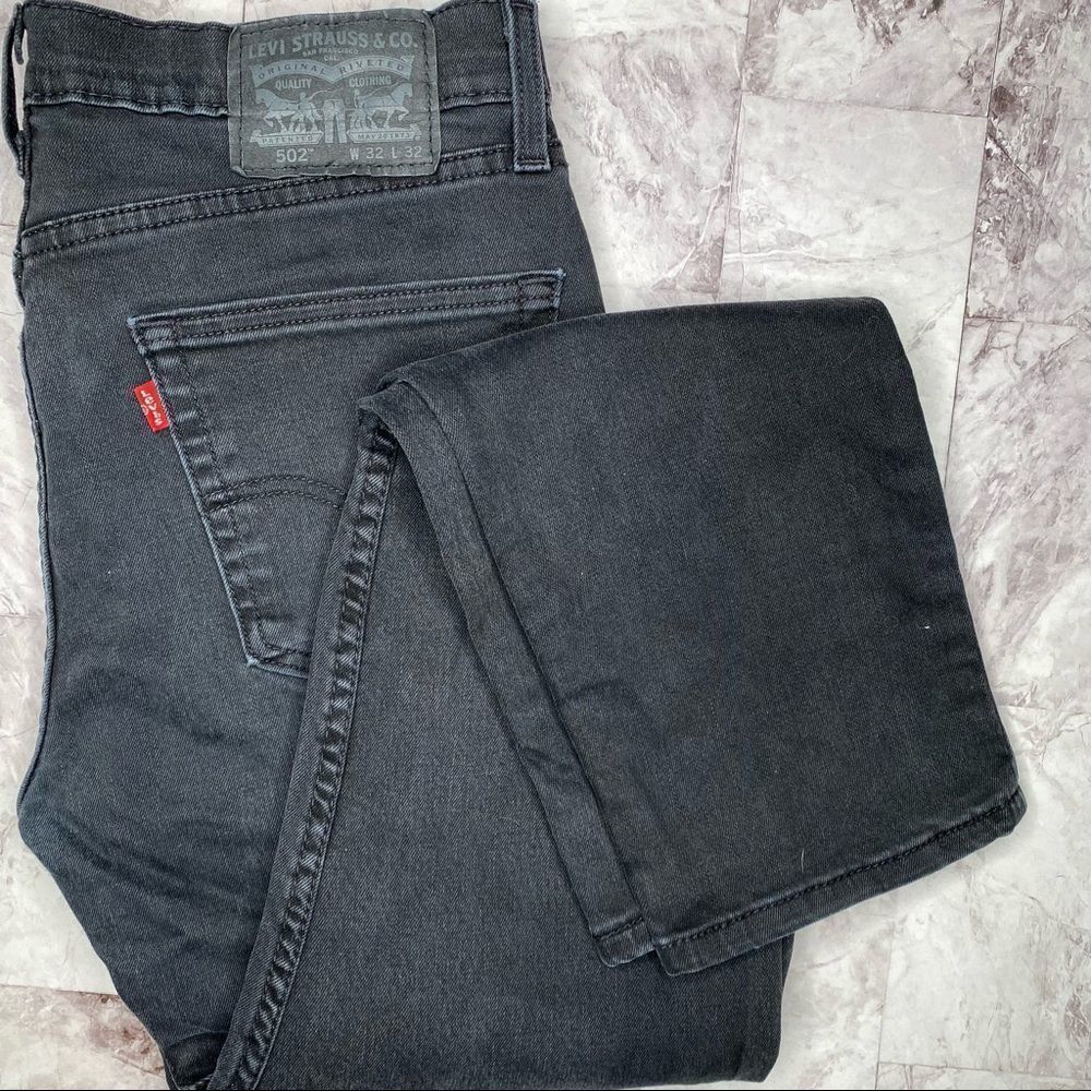 LEVI’S Black Mid-Rise Skinny Denim Jeans - Size 32 - Picture 2 of 10